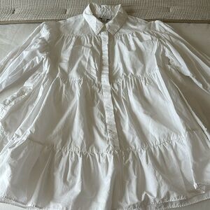 Top shop poplin dress shirt